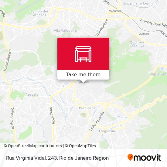 Rua Virginia Vidal, 243 map