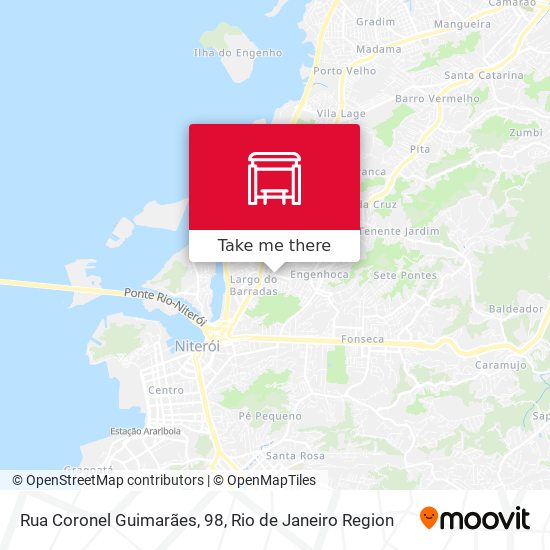 Rua Coronel Guimarães, 98 map