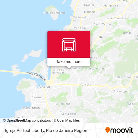 Igreja Perfect Liberty map