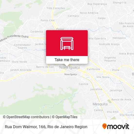 Rua Dom Walmor, 166 map
