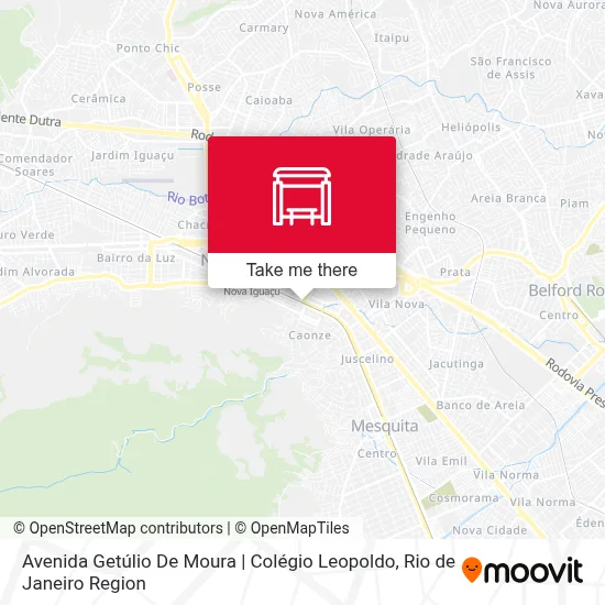 Avenida Getúlio De Moura | Colégio Leopoldo map