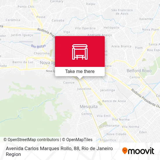 Avenida Carlos Marques Rollo, 88 map