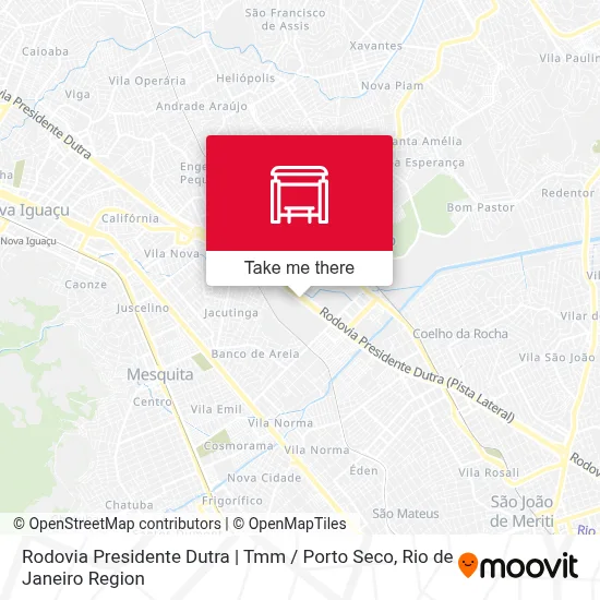 Rodovia Presidente Dutra | Tmm / Porto Seco map