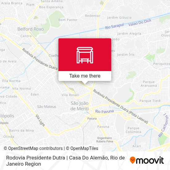 Rodovia Presidente Dutra | Casa Do Alemão map