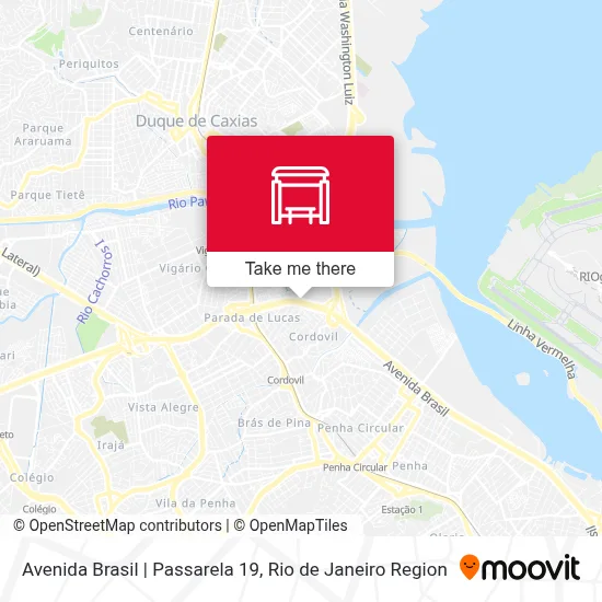 Avenida Brasil | Passarela 19 map