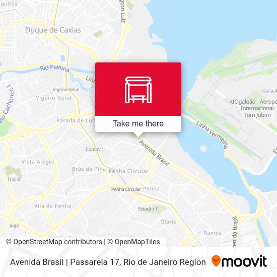 Avenida Brasil | Passarela 17 map