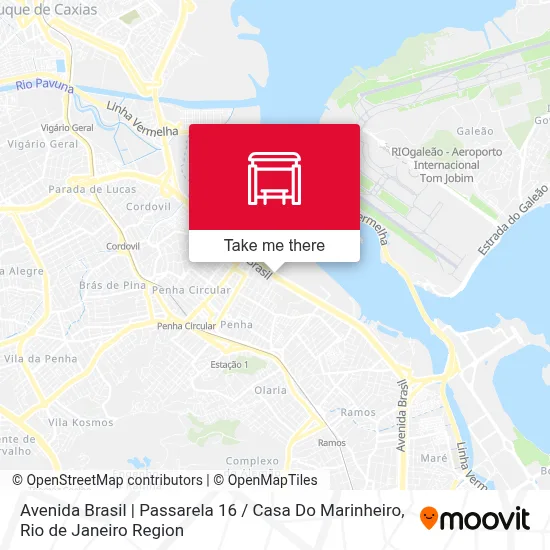 Avenida Brasil | Passarela 16 / Casa Do Marinheiro map