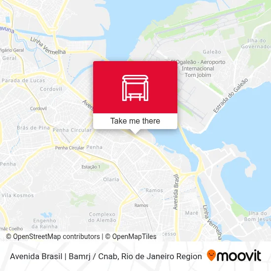 Avenida Brasil | Bamrj / Cnab map