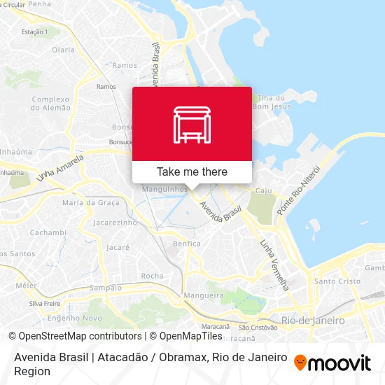 Avenida Brasil | Atacadão / Obramax map