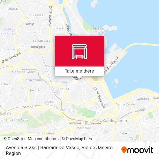 Avenida Brasil | Barreira Do Vasco map
