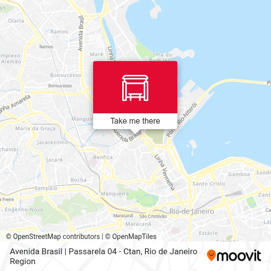 Avenida Brasil | Passarela 04 - Ctan map