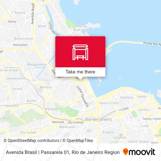 Avenida Brasil | Passarela 01 map