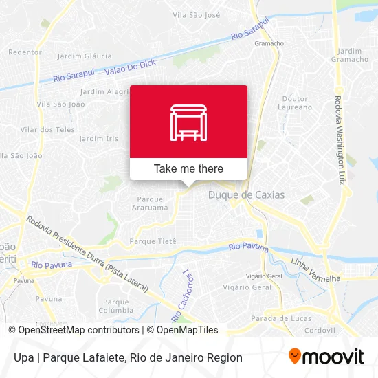 Upa | Parque Lafaiete map