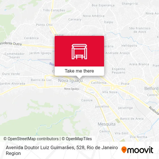 Avenida Doutor Luiz Guimarães, 528 map