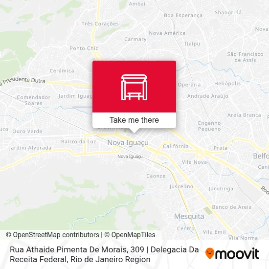 Rua Athaide Pimenta De Morais, 309 | Delegacia Da Receita Federal map
