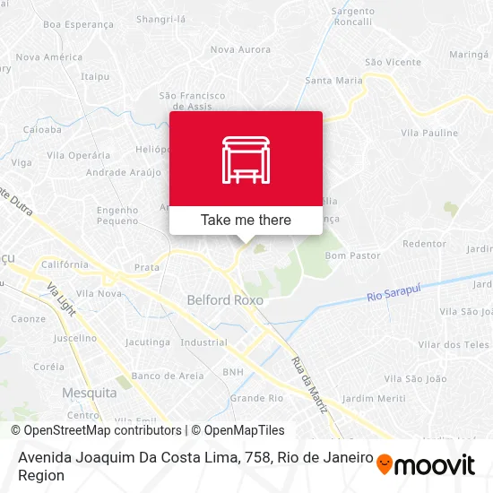 Avenida Joaquim Da Costa Lima, 758 map