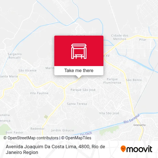 Avenida Joaquim Da Costa Lima, 4800 map