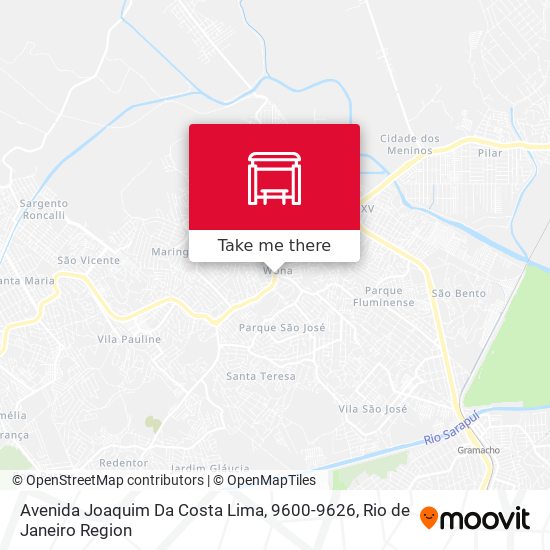 Avenida Joaquim Da Costa Lima, 9600-9626 map