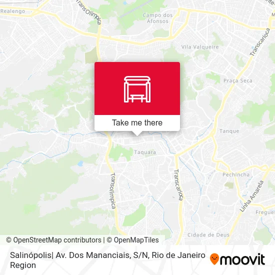 Salinópolis| Av. Dos Mananciais, S / N map
