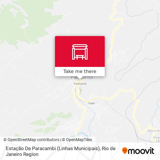 Estação De Paracambi (Linhas Municipais) map