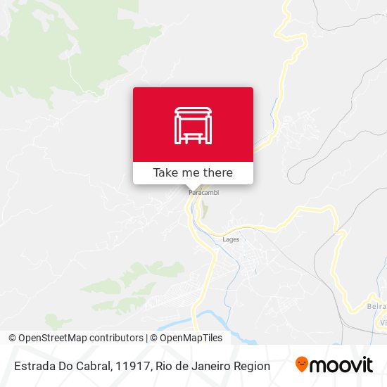Estrada Do Cabral, 11917 map