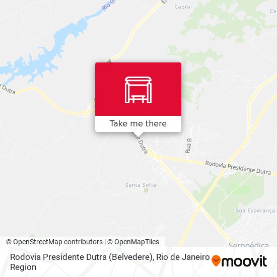 Rodovia Presidente Dutra (Belvedere) map