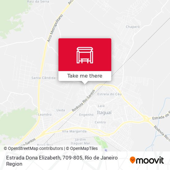 Estrada Dona Elizabeth, 709-805 map
