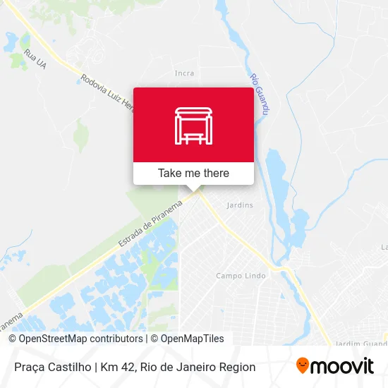 Praça Castilho | Km 42 map