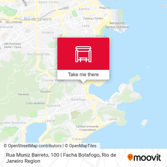 Rua Muniz Barreto, 100 | Facha Botafogo map
