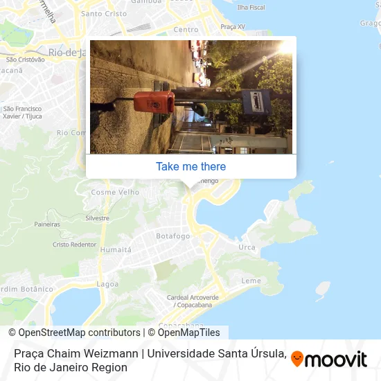 Praça Chaim Weizmann | Universidade Santa Úrsula map