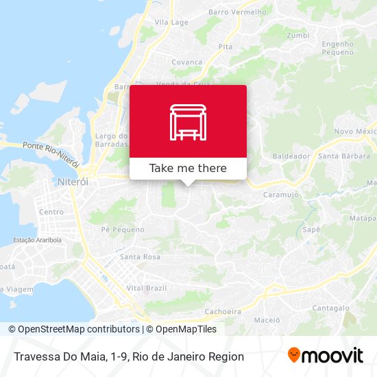 Mapa Travessa Do Maia, 1-9