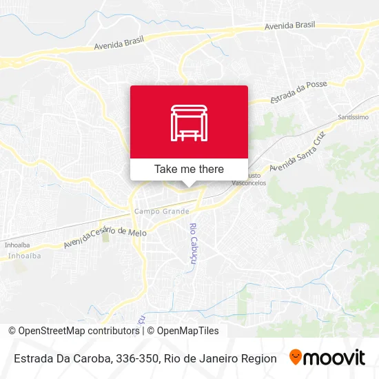 Estrada Da Caroba, 336-350 map