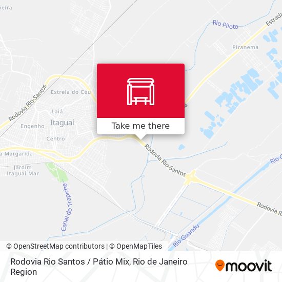 Rodovia Rio Santos / Pátio Mix map