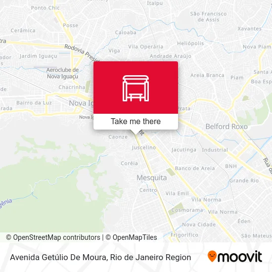 Avenida Getúlio De Moura map