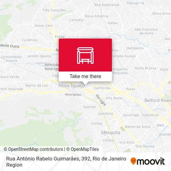 Rua Antônio Rabelo Guimarães, 392 map