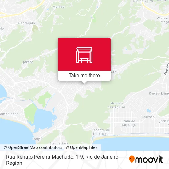 Rua Renato Pereira Machado, 1-9 map