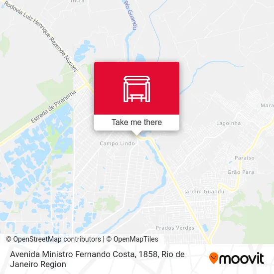 Avenida Ministro Fernando Costa, 1858 map