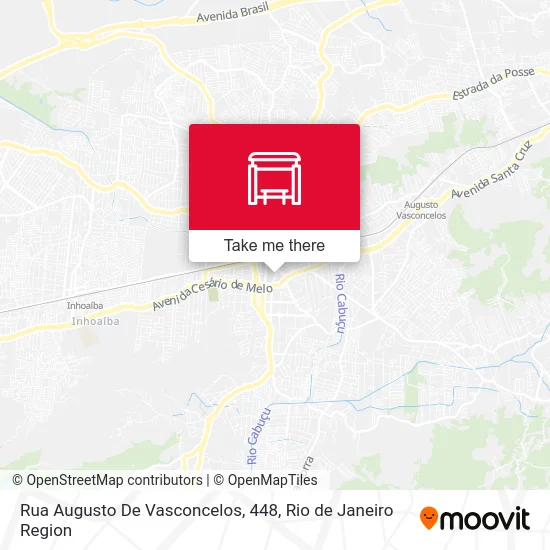 Rua Augusto De Vasconcelos, 448 map