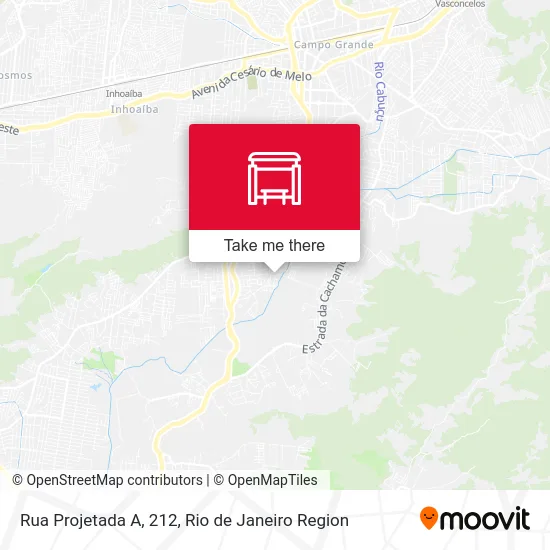 Rua Projetada A, 212 map