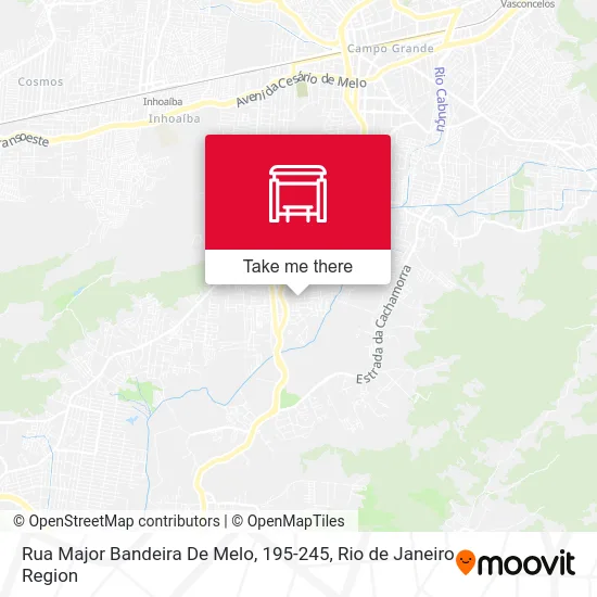 Rua Major Bandeira De Melo, 195-245 map
