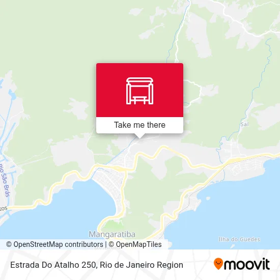 Estrada Do Atalho 250 map
