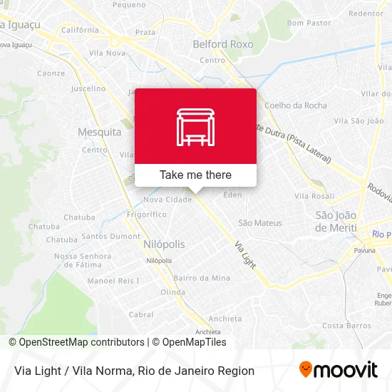 Via Light / Vila Norma map