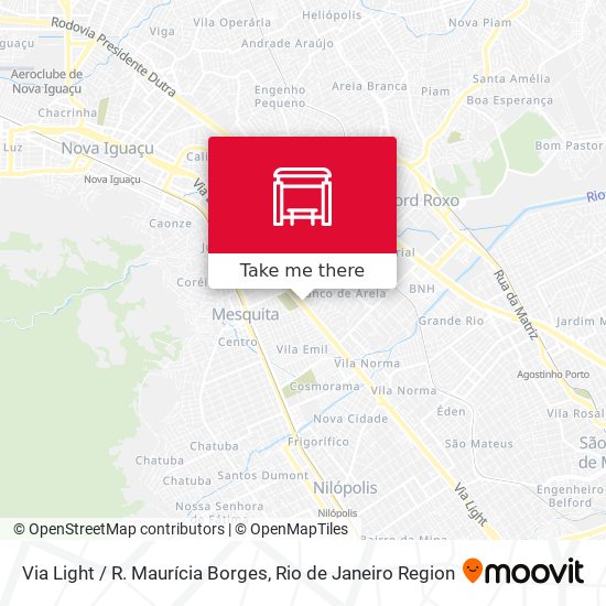 Via Light / R. Maurícia Borges map