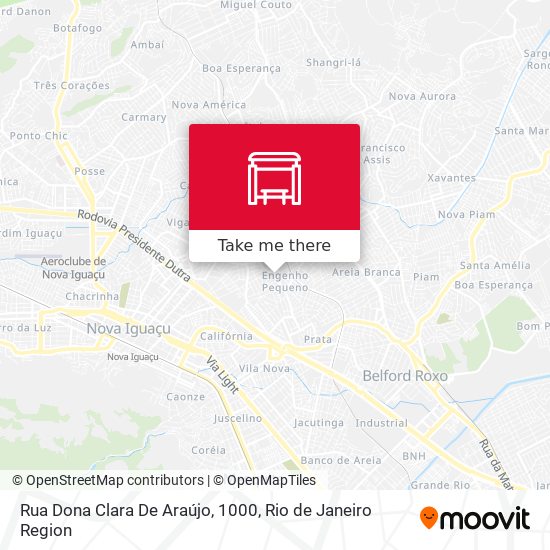 Rua Dona Clara De Araújo, 1000 map