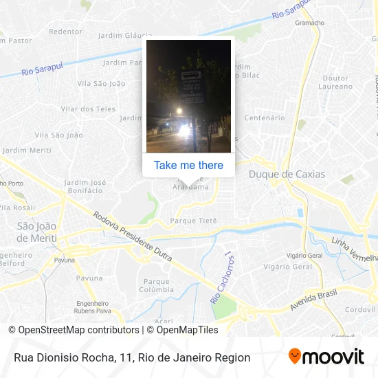 Rua Dionisio Rocha, 11 map