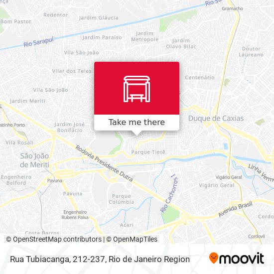 Rua Tubiacanga, 212-237 map