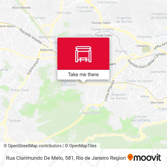 Rua Clarimundo De Melo, 581 map