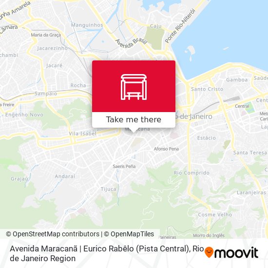 Avenida Maracanã | Eurico Rabêlo (Pista Central) map