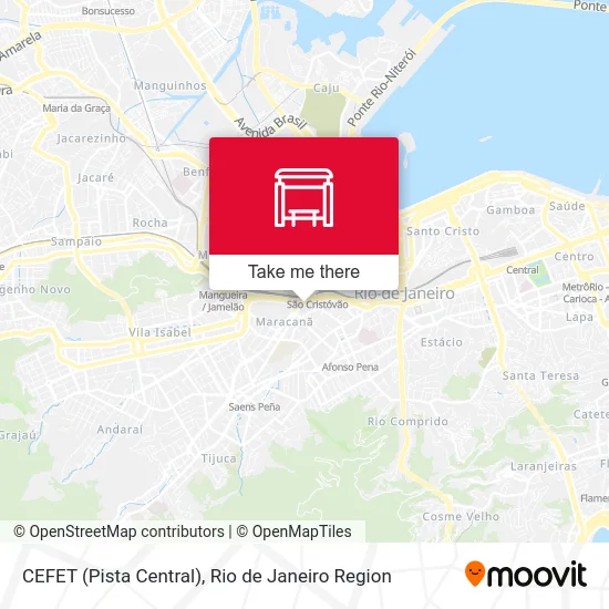CEFET (Pista Central) map