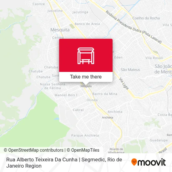 Rua Alberto Teixeira Da Cunha | Segmedic map